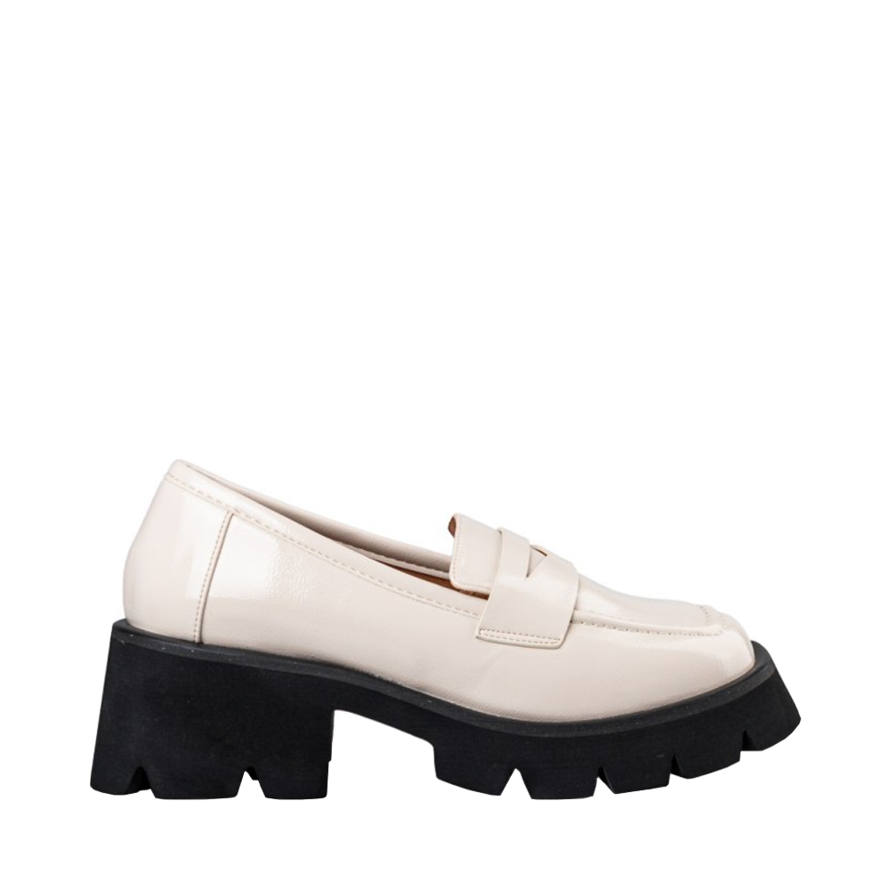  MissNV loafers V84-18371-36 μπεζ 2025