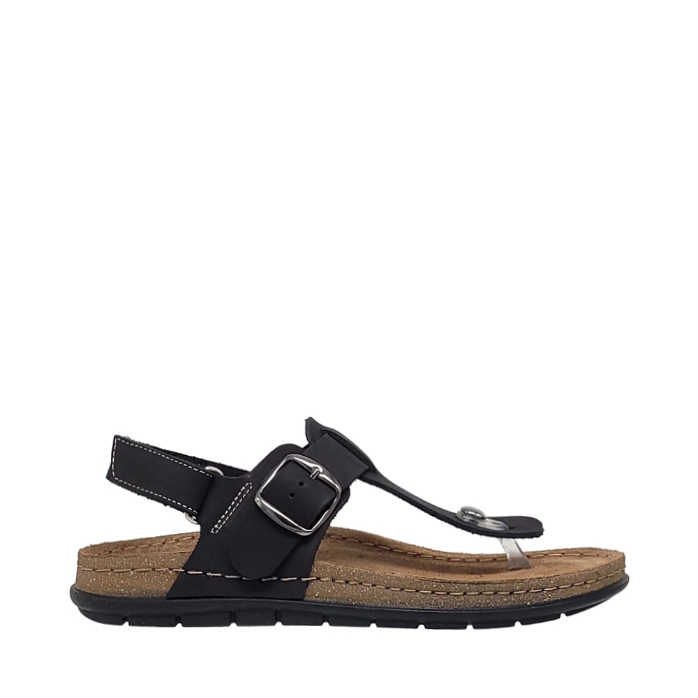  SunnySandals flatforms SIENNA-50303 μαύρο 2025