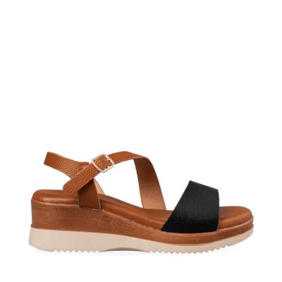 Envie platforms V14-21015-34 μαύρο