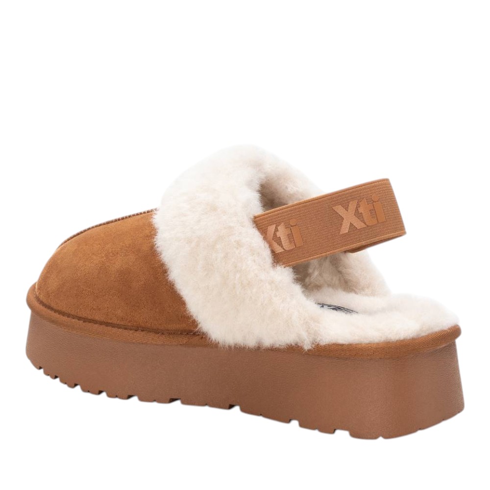 Γυναικεία clogs Xti 143488 κάμελ - Image 3