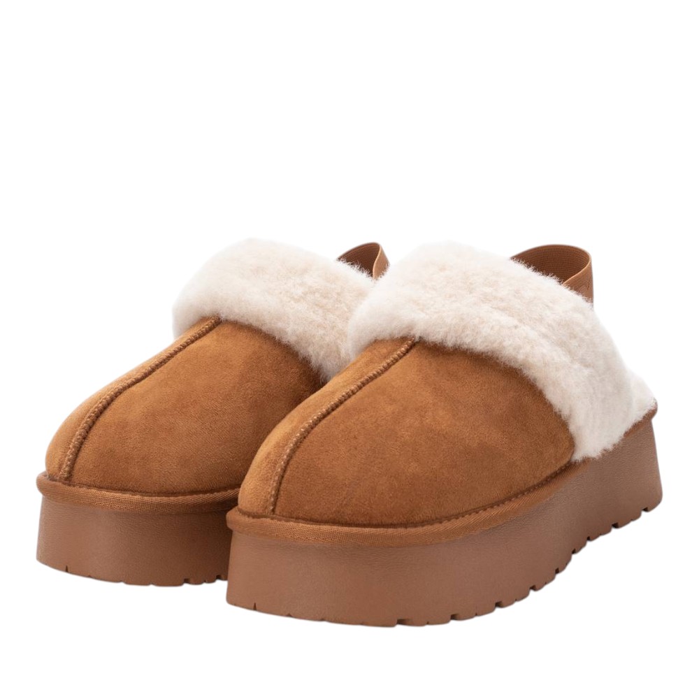 Γυναικεία clogs Xti 143488 κάμελ - Image 4