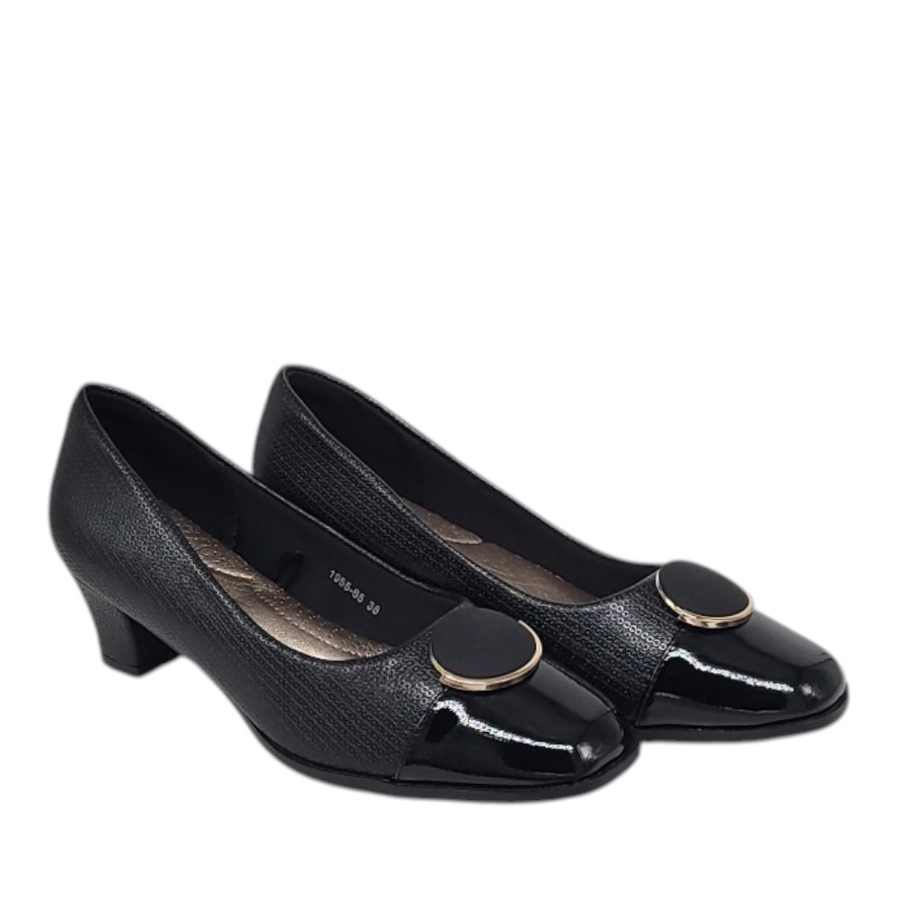 Γυναικείες γόβες B-Soft 1955-65 Black - Image 2