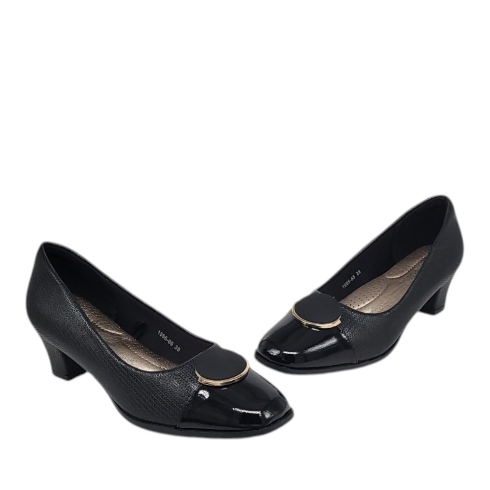 Γυναικείες γόβες B-Soft 1955-65 Black - Image 3
