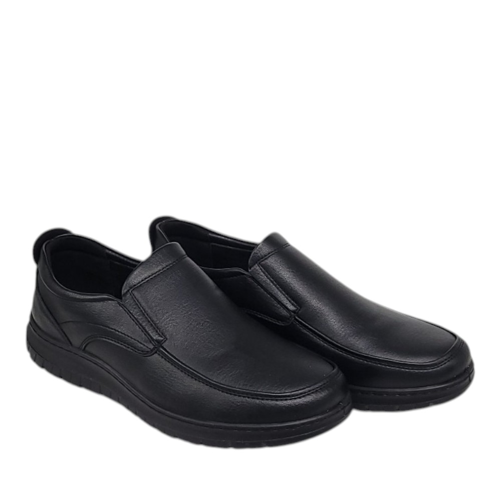 Ανδρικά slip-on παπούτσια B-Soft 302/2628 Black - Image 2
