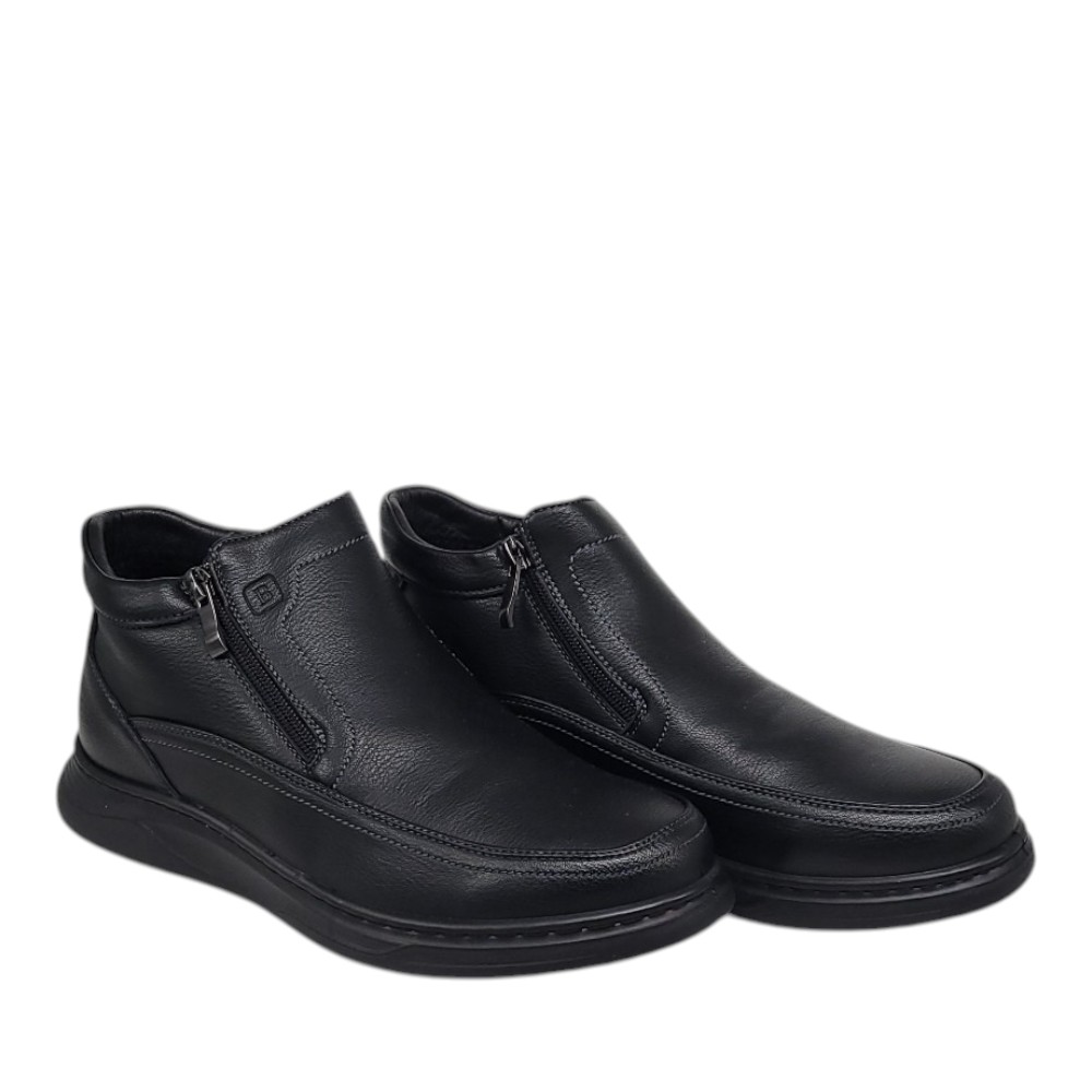 Ανδρικά μποτάκια B-Soft 302/2650 Black - Image 2