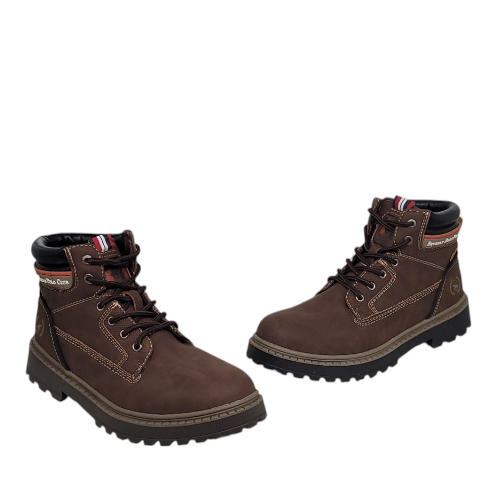 Ανδρικά μποτάκια Beverly Hills Polo Club BHM621005-0012 Brown - Image 3