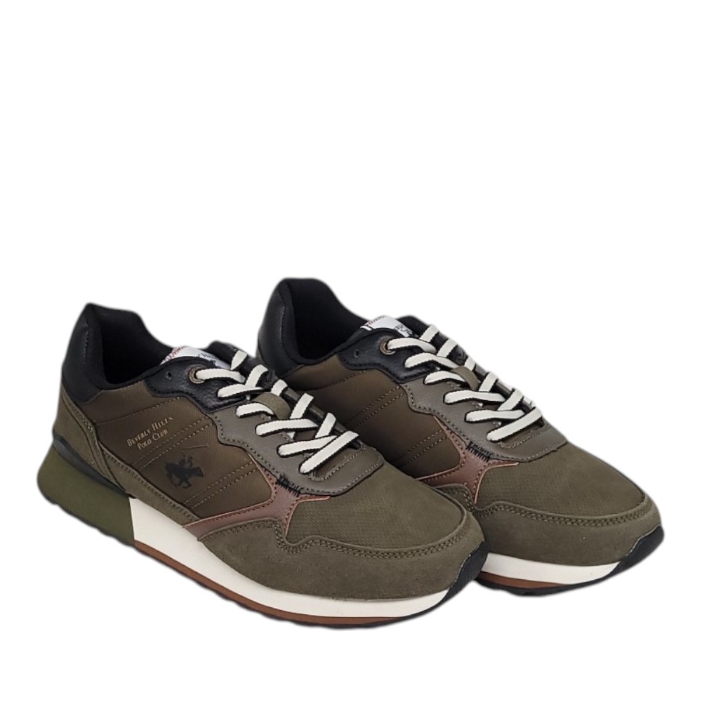 Ανδρικά sneakers Beverly Hills Polo Club BHM623105-0027 πράσινο - Image 2