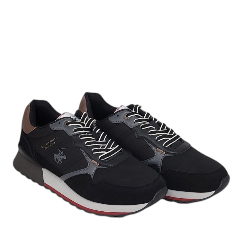 Ανδρικά sneakers Beverly Hills Polo Club BHM623105-0003 Black - Image 2