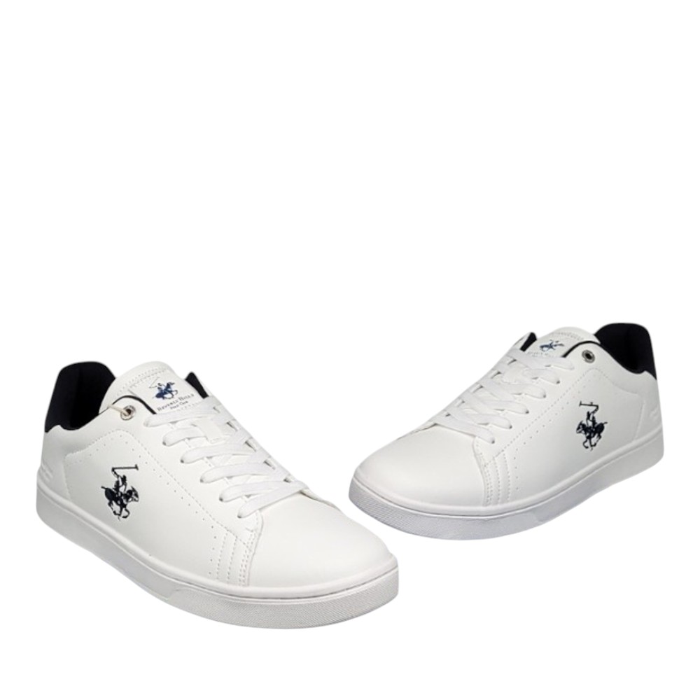 Ανδρικά casuals Beverly Hills Polo Club BHM624000-3690 λευκό - Image 3