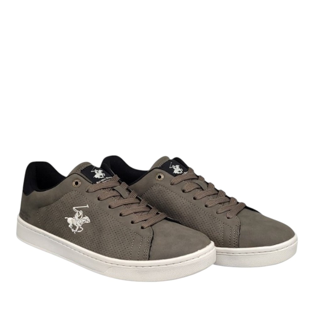 Ανδρικά casuals Beverly Hills Polo Club BHM624001-0027 χακί - Image 2