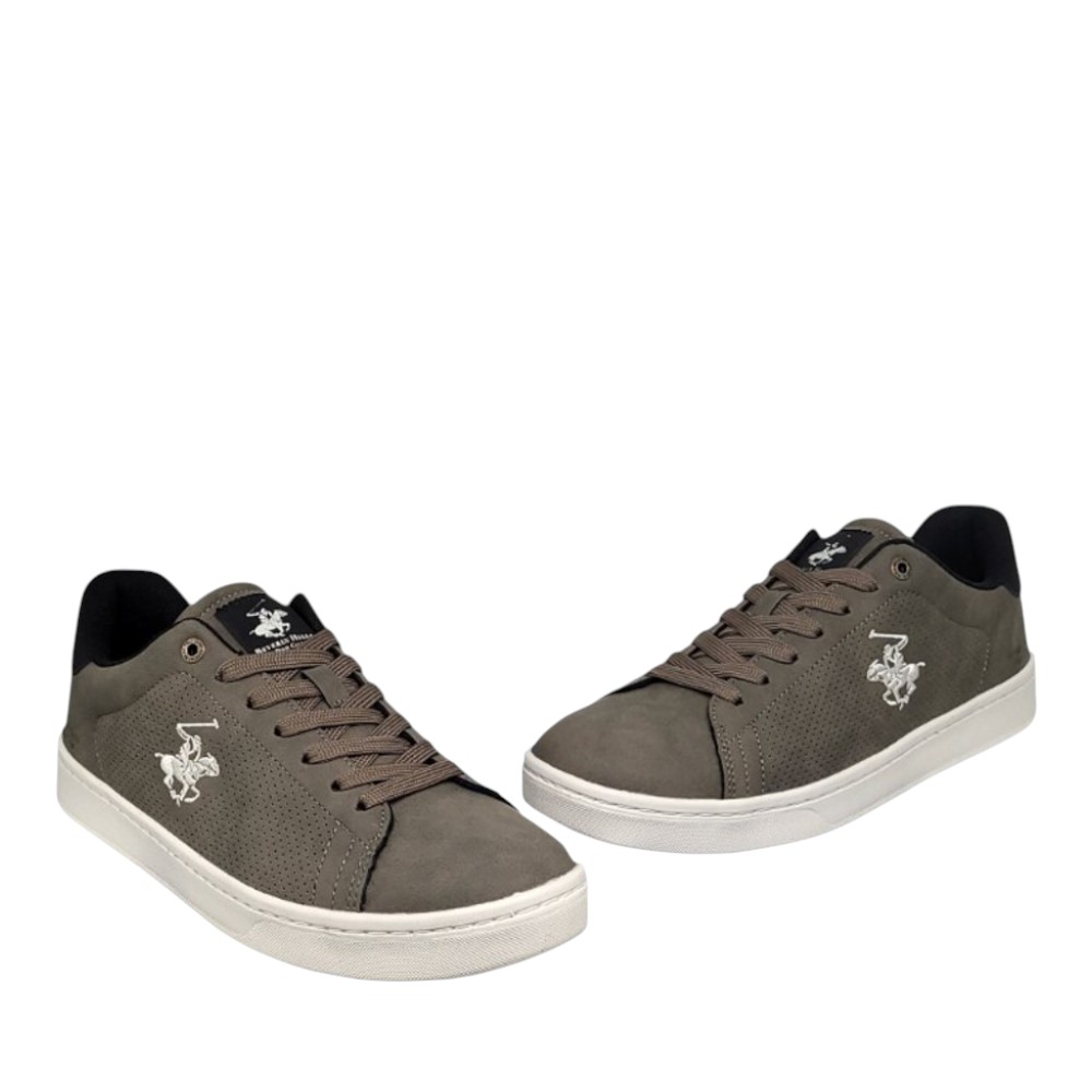 Ανδρικά casuals Beverly Hills Polo Club BHM624001-0027 χακί - Image 3