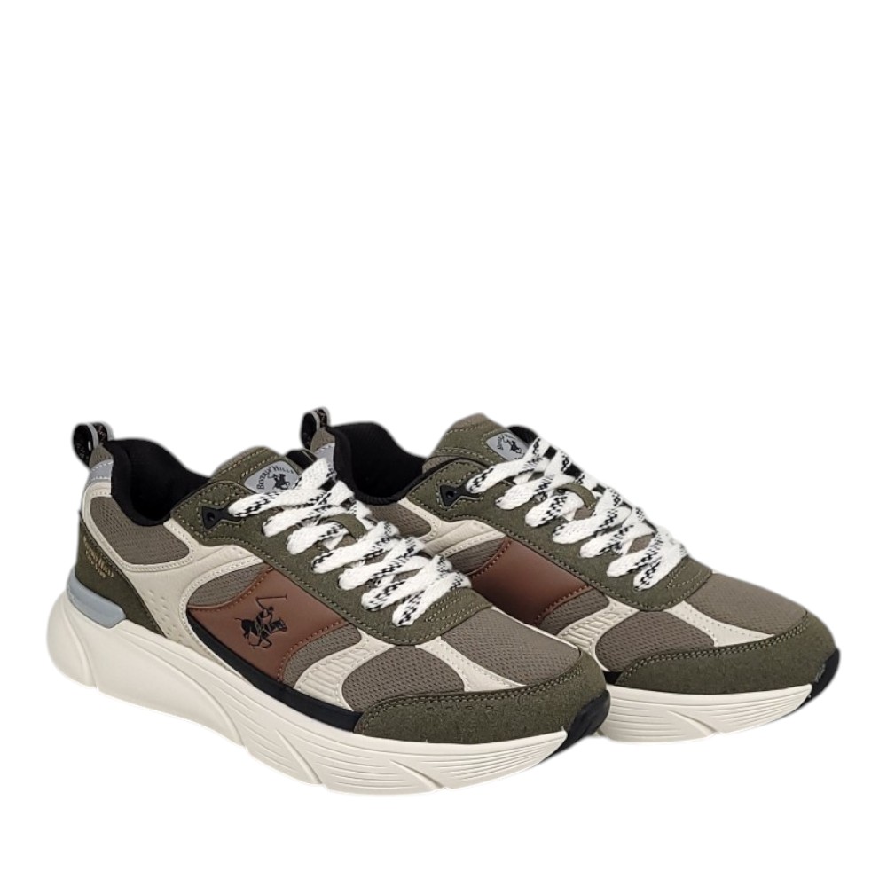 Ανδρικά sneakers Beverly Hills Polo Club BHM627100-0027 πράσινο - Image 2