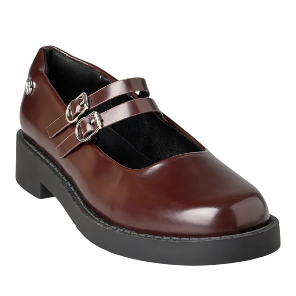 Γυναικεία Mary Jane Envie Ε32-24328-39 Μπορντώ - Image 2