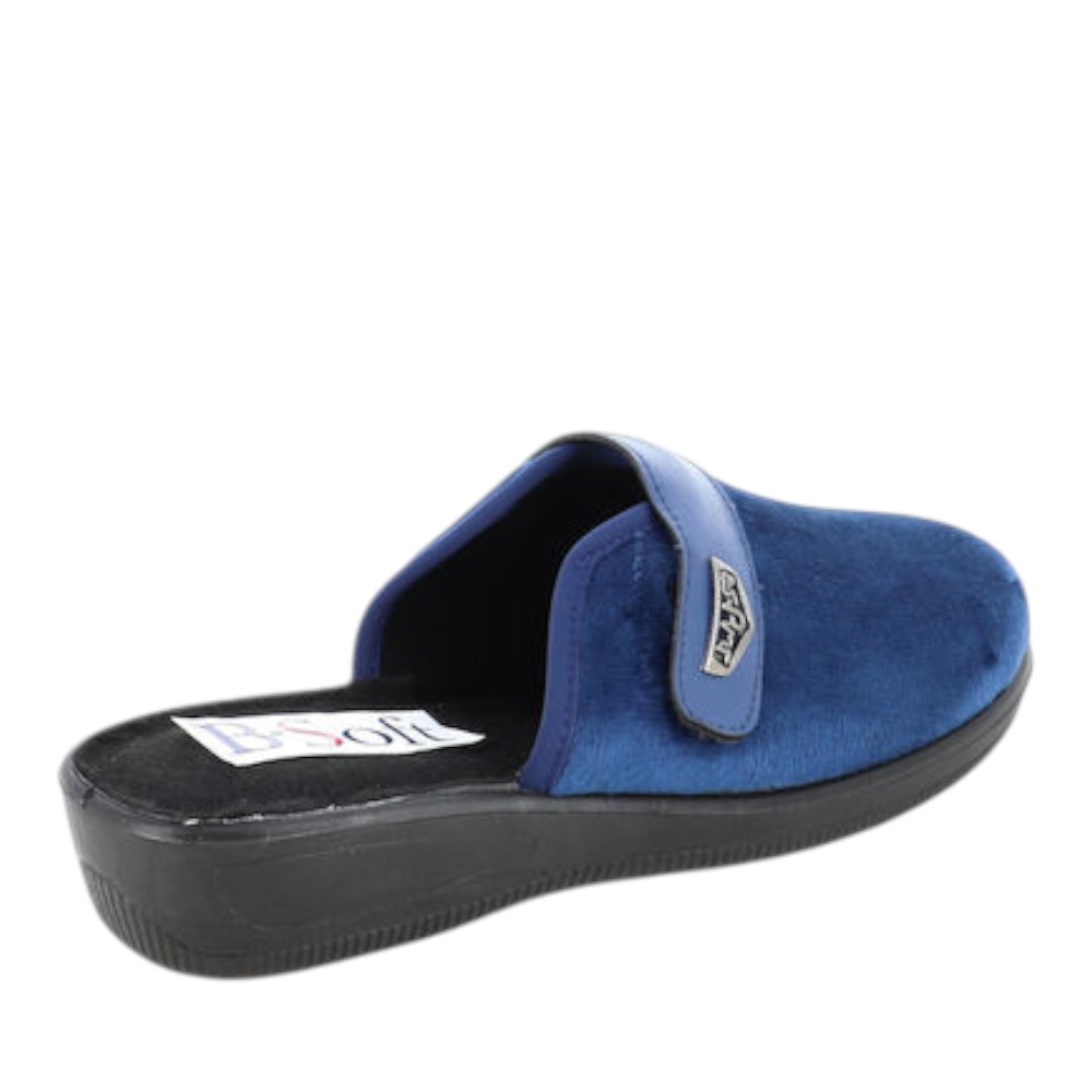Γυναικείες χειμερινές παντόφλες B-Soft 329/3292 μπλε - Image 2