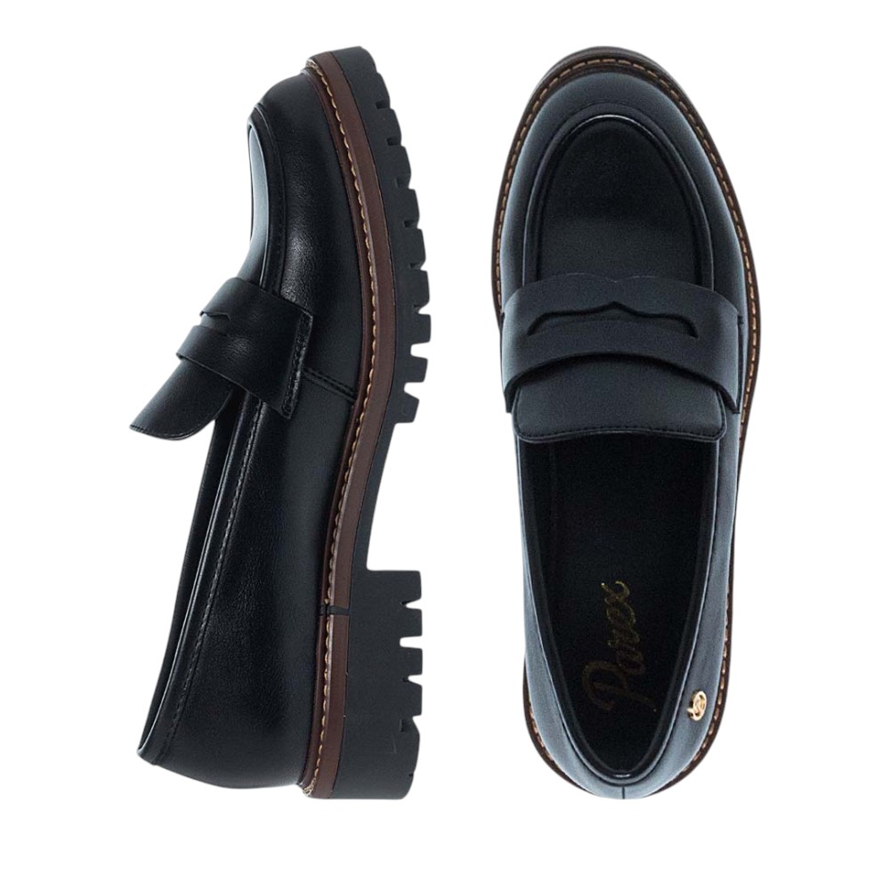 Γυναικεία loafers Parex 10534014 μαύρο - Image 3