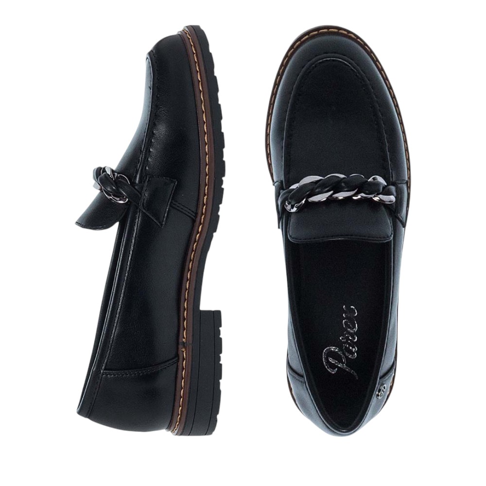 Γυναικεία loafers Parex 10534043 μαύρο - Image 3