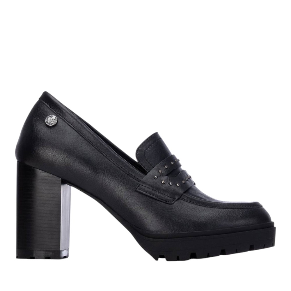 Xti Γυναικεία loafer γόβες Xti 146091 μαύρο