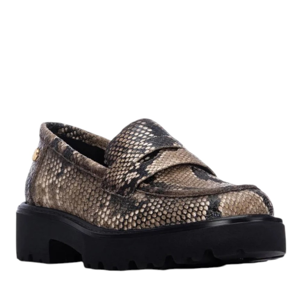Γυναικεία loafers Xti 146255 καφέ-μαύρο - Image 2