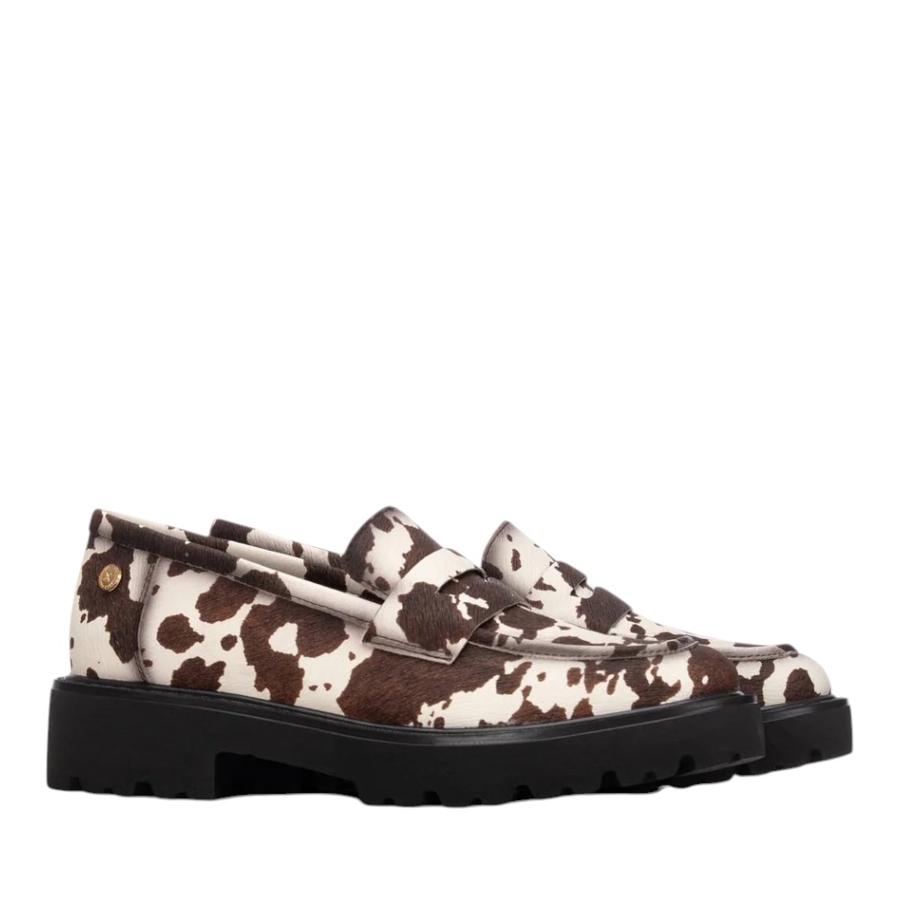Γυναικεία loafers Xti 146255 λευκό-καφέ - Image 2