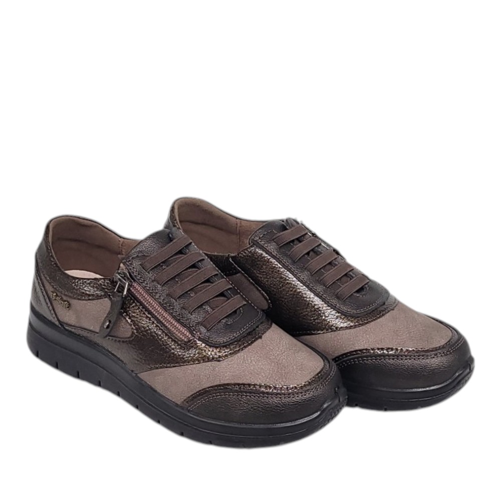 Γυναικεία comfort παπούτσια B-Soft 197/63-25 μπρονζέ - Image 2
