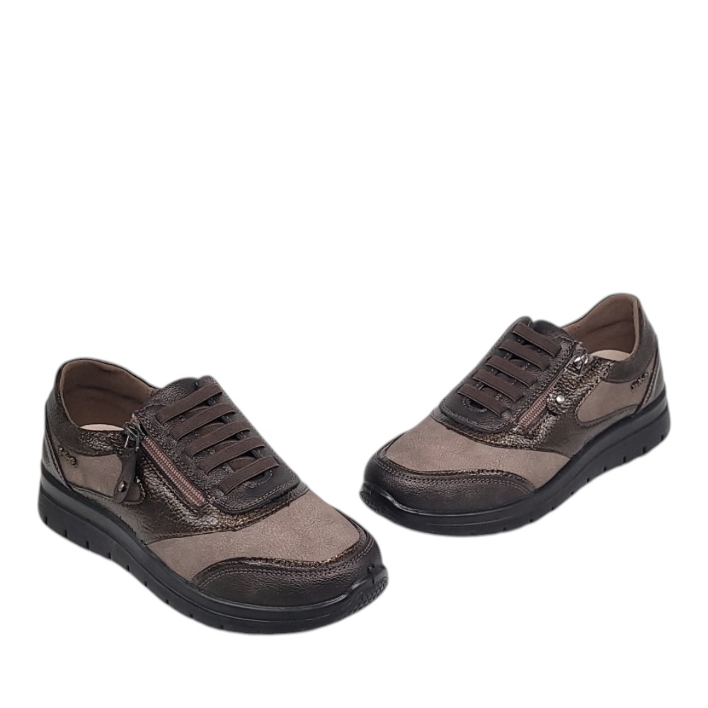 Γυναικεία comfort παπούτσια B-Soft 197/63-25 μπρονζέ - Image 3