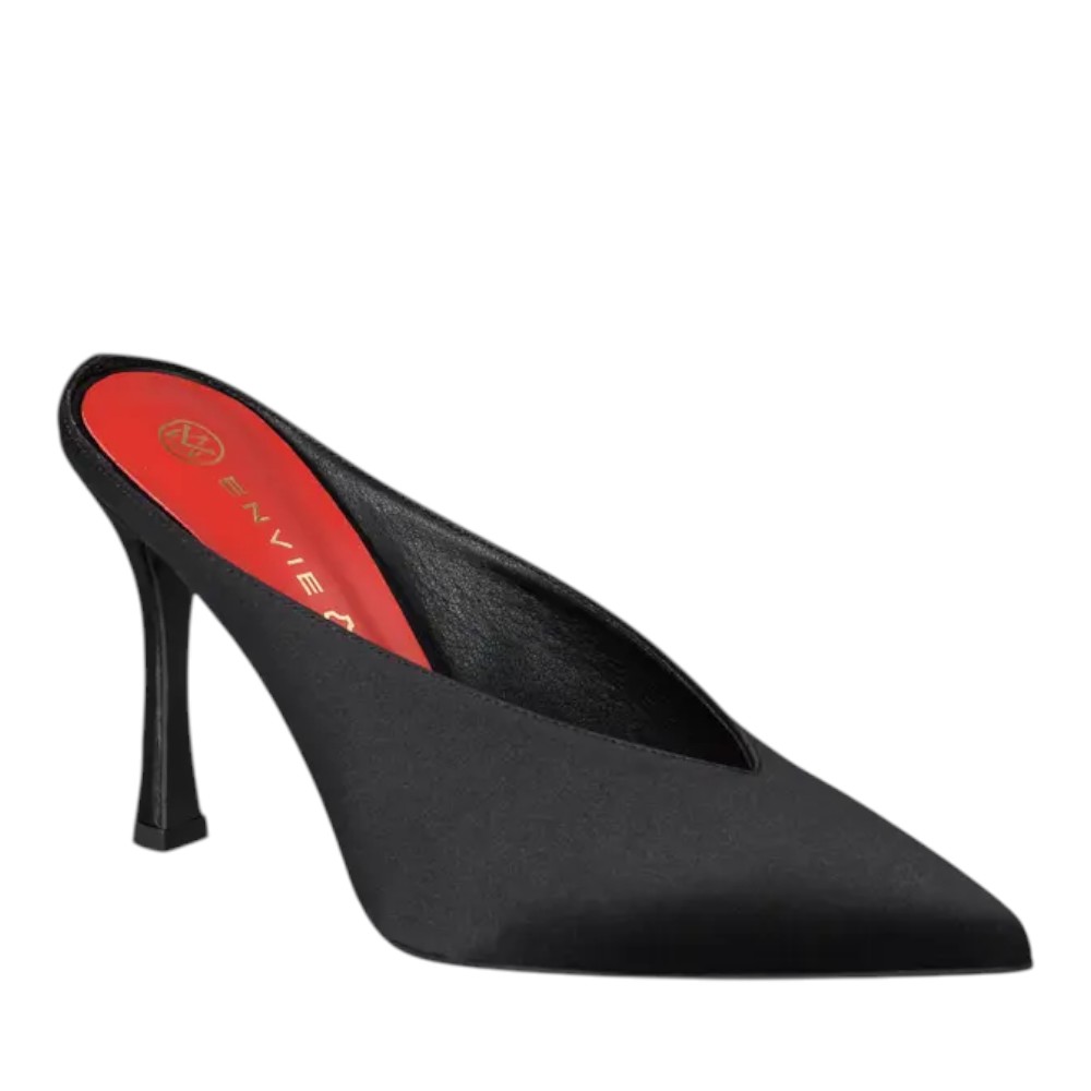 Γυναικείες mules Envie E02-24750-34 μαύρο - Image 2