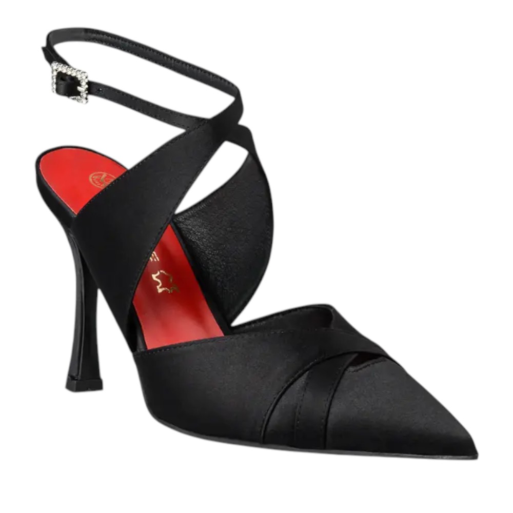 Γυναικείες slingback γόβες Envie E02-24752-34 μαύρο - Image 3