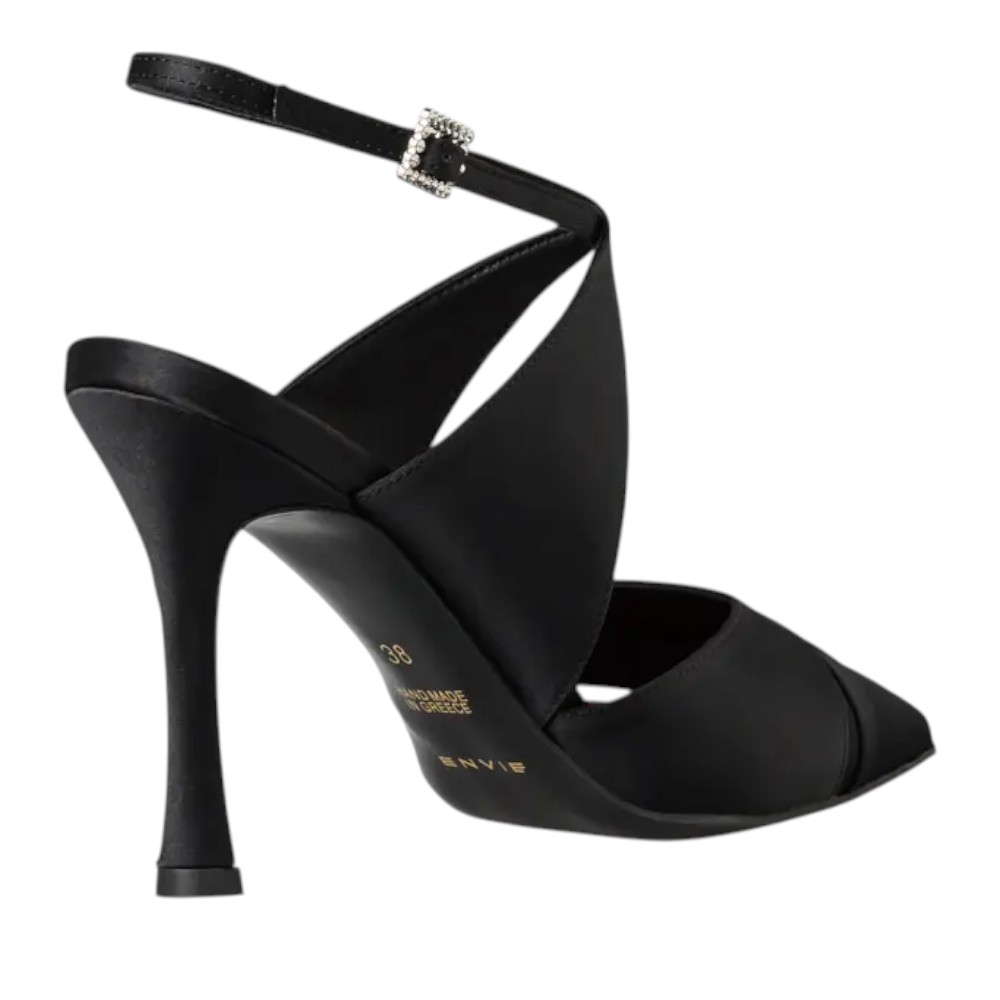 Γυναικείες slingback γόβες Envie E02-24752-34 μαύρο - Image 2